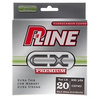 P-Line CX Premium 20 lb 300 yards Fluorocarbon Fishing Line