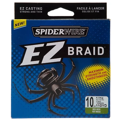 Spiderwire EZ Braid 110 yards Braided Fishing Line