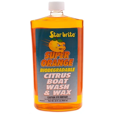 Star brite 32 oz. Super Orange Boat Wash and Wax