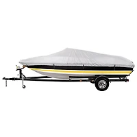 Marine Raider Silver Series Model E Boat Cover For 20' - 22' V-Hull Runabouts And V-Hull Pro-Style B