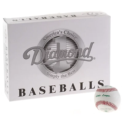 Diamond DLL Tournament Grade Little League Baseballs 12-Pack