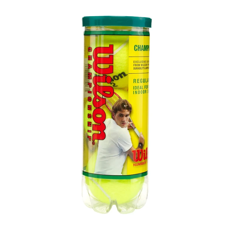 Wilson Championship Regular-Duty Tennis Balls 1 Can/3-Pack