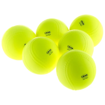 JUGS Lite-Flite Softballs 6-Pack