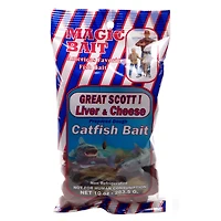 Magic Bait Great Scott! 10 oz. Liver and Cheese Catfish Bait