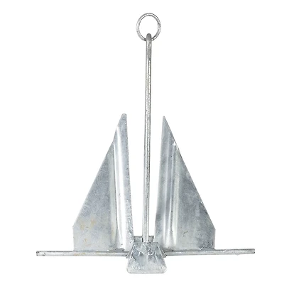 Marine Raider 8 lb Medium Galvanized Slip-Ring Anchor 25 ft - 28 ft