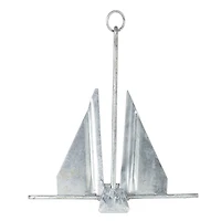 Marine Raider 8 lb Medium Galvanized Slip-Ring Anchor 25 ft - 28 ft