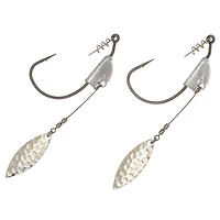 Owner Flashy Swimmer Single Bass Hooks with CPS 2-Pack