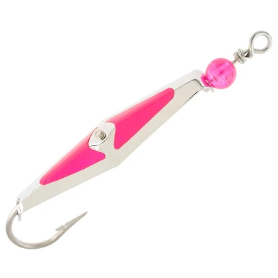 Clarkspoon Size 1 Stainless-Steel Hook with Metallic Flash