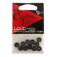 Top Brass Tackle Carolina Ticker Brass Tickers 12-Pack