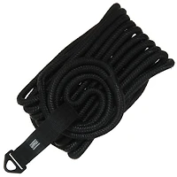 Marine Raider 1/2 in x 25 ft Black Double-Braided Dock Line