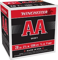 Winchester AA HS Target Load 28 Gauge 9  Shotshells - 25 Rounds