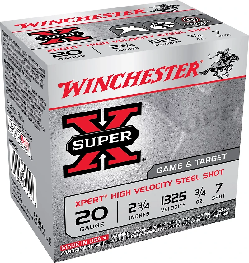 Winchester Super-Target 20 Gauge Shotshells - 25 Rounds