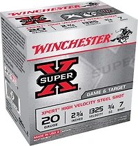 Winchester Super-Target 20 Gauge Shotshells - 25 Rounds