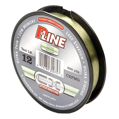 P-Line CX Premium lb 300 yards Fluorocarbon Fishing Line