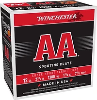 Winchester AA Super Sport Target Load 12 Gauge 7.5 Shot Shotshells - 25 Rounds