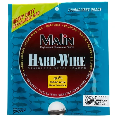 Malin 42 ft Stainless-Steel Hard Wire