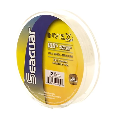 Seaguar® Invizx™ 12 lb. - 200 yards Fluorocarbon Fishing Line
