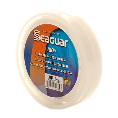 Seaguar 100% Fluorocarbon 80lb/25yd Leader