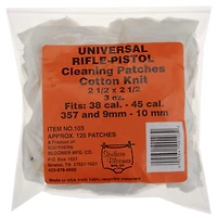 Southern Bloomer Universal Rifle/Pistol Cleaning Patches 125-Pack