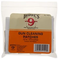 Hoppe's .22 - .270 Caliber Patches 500-Pack