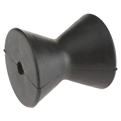 C.E. Smith Company 3-1/2" Black Rubber Bow Roller with 1/2" Shaft