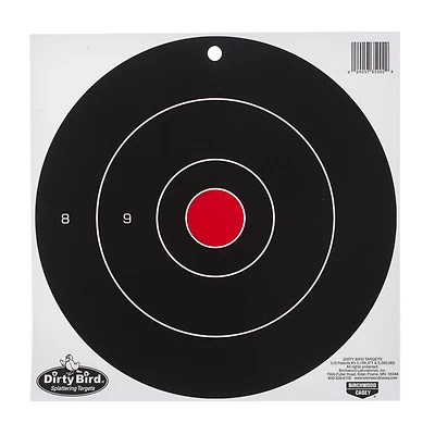 Birchwood Casey Dirty Bird 12-in Bull's-Eye Target Sheets 12-Pack