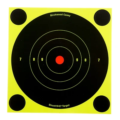 Birchwood Casey 6-in Shoot-N-C Bull's-Eye Targets 12-Pack