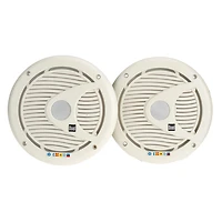 Dual 6.5" Coaxial Marine Speakers (Pair)