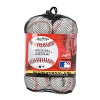 Rawlings 9 in Recreational Play Baseballs 12-Pack