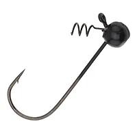 Big Bite Baits 1/4 oz Fin Twist Jigheads 4-Pack