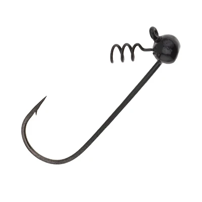 Big Bite Baits 1/8 oz Fin Twist Jigheads 4-Pack