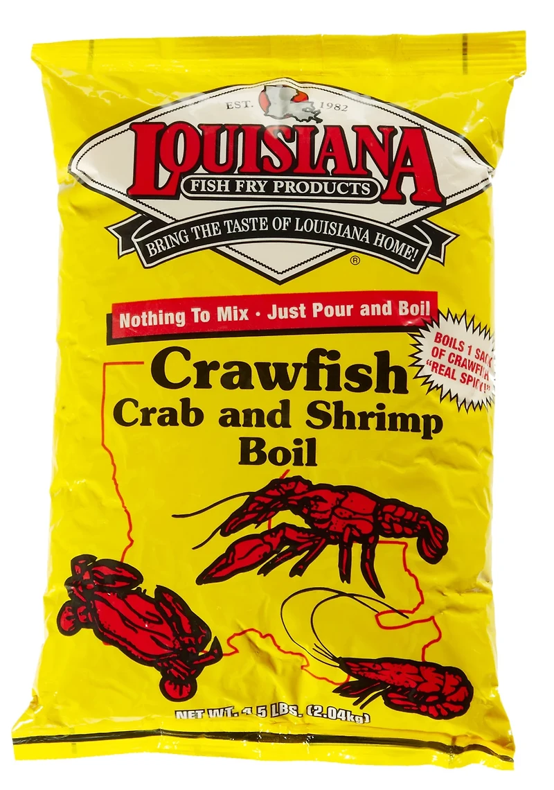 Louisiana Fish Fry Products 4.5 lb. Crawfish/Crab/Shrimp Boil