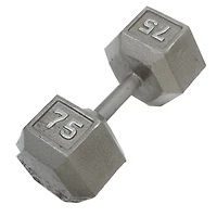 CAP Barbell 75 lb. Solid Hex Dumbbells