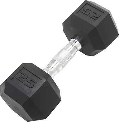 CAP Barbell 25 lb. Coated Hex Dumbbell