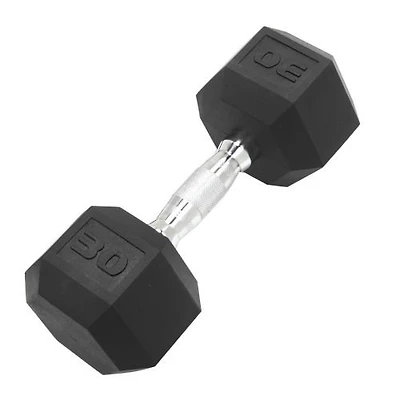 CAP Barbell 30 lb. Coated Hex Dumbbell