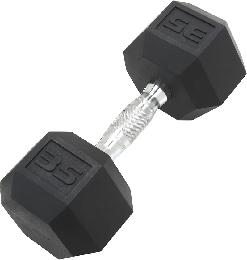 CAP Barbell 35 lb. Coated Hex Dumbbell