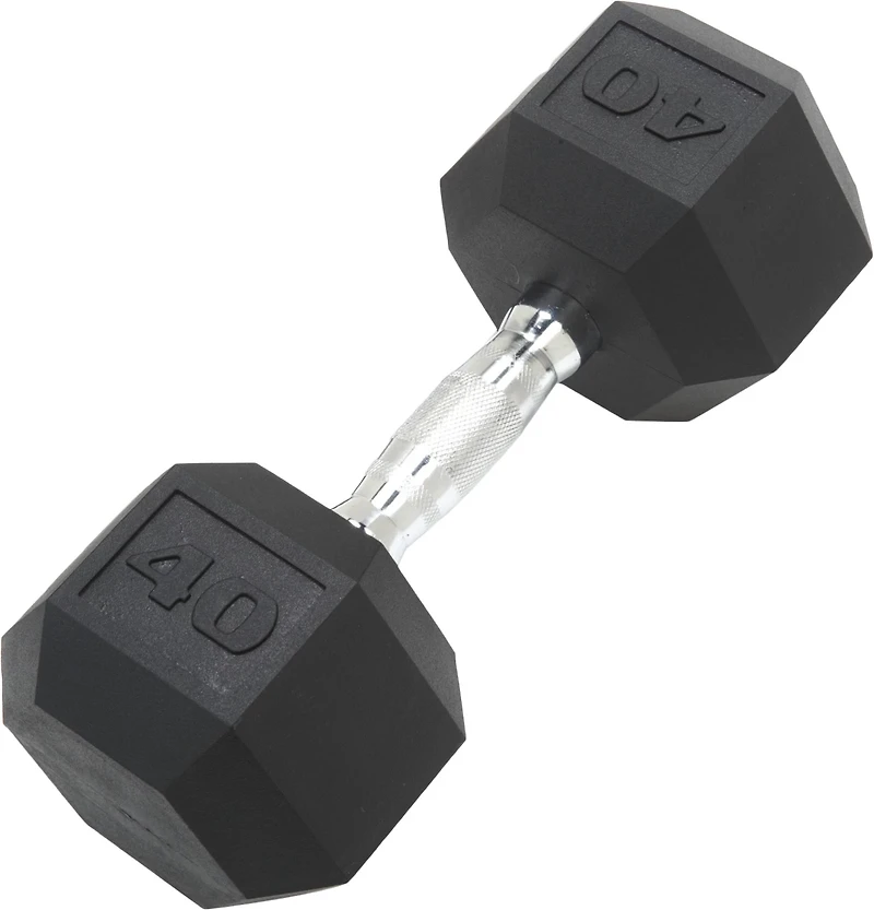 CAP Barbell 40 lb. Coated Hex Dumbbell