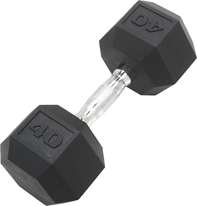CAP Barbell 40 lb. Coated Hex Dumbbell
