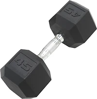 CAP Barbell 45 lb. Coated Hex Dumbbell