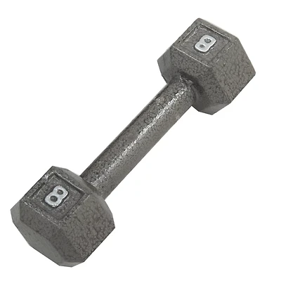 CAP Barbell 8 lb. Solid Hex Dumbbells