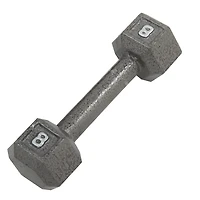 CAP Barbell 8 lb. Solid Hex Dumbbells