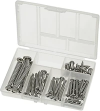 Marine Raider 68-Piece Stainless-Steel Pan-Head Screw Kit