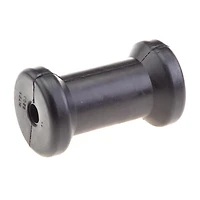 C.E. Smith Company 3" Black Rubber Spool Roller with 5/8" Shaft