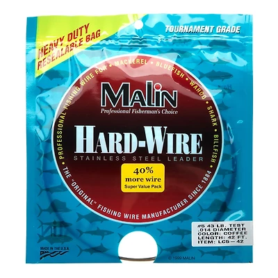 Malin Size 5 42 ft Wire Leader