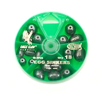 Eagle Claw Egg Sinker Non-Lead Sinkers 24-Pack