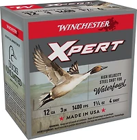 Winchester Xpert Hi-Velocity Steel 12 Gauge Shotshells