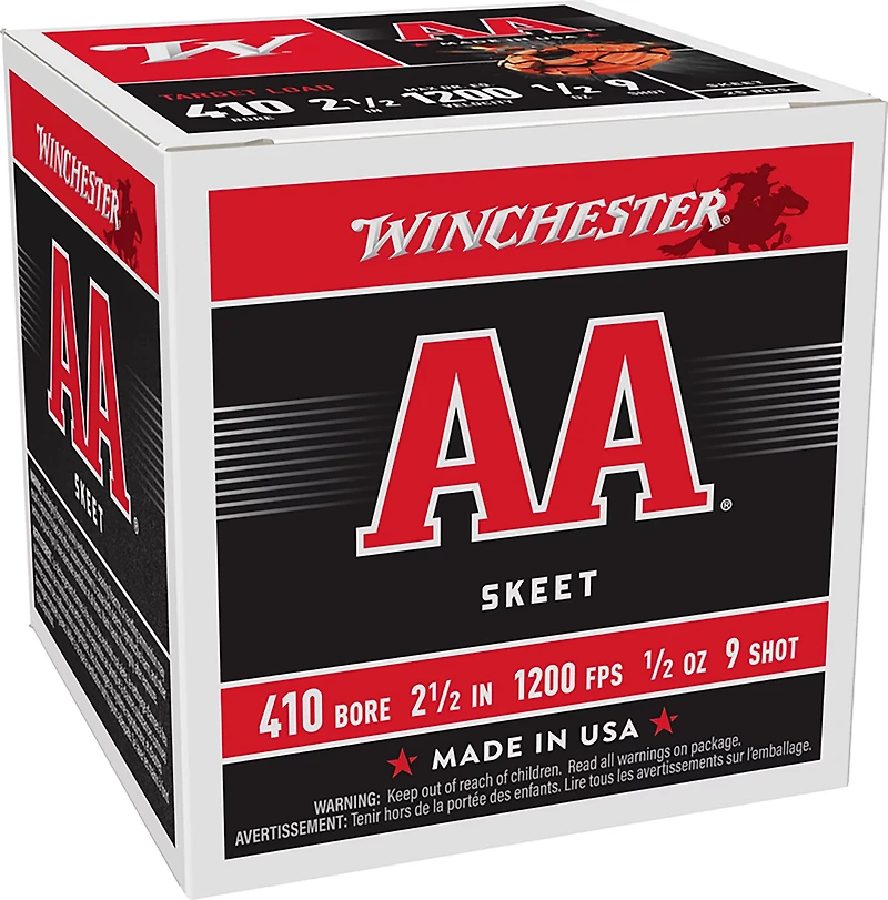 Winchester AA Target Load .410 Shotshells - 25 Rounds