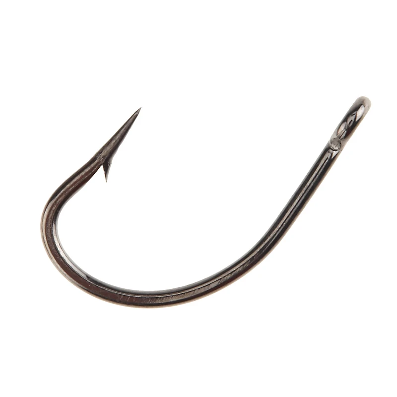 Mustad O'Shaughnessy 3X Live Bait Single Hooks 5/0, 25-Pack