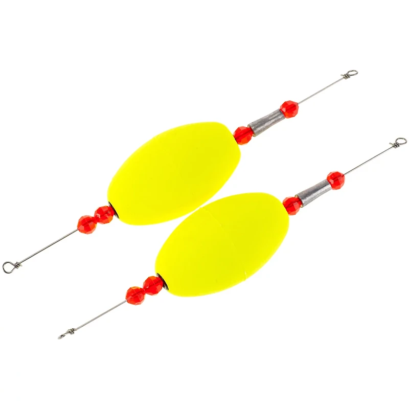 Comal Tackle 4" x 6" Snap-On Peg Floats 2-Pack