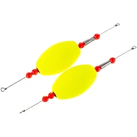 Comal Tackle 4" x 6" Snap-On Peg Floats 2-Pack